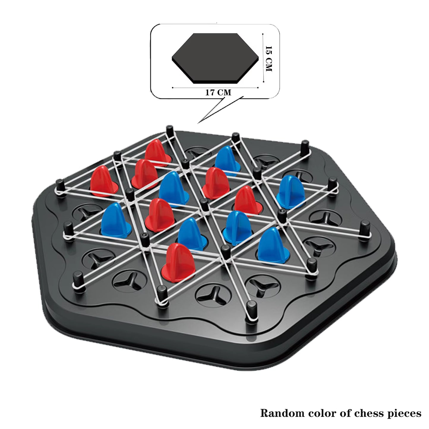 Geometry Chain Chess Puzzle – Triangle Desktop Game for Family Fun & Thinking Skills Training