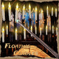 LED Floating Flameless Candles with Magic Wand – Flickering Warm Light for Christmas & Halloween Parties (Set of 12/48)