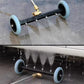 5000 PSI High-Pressure Car Undercarriage Washer – 16-Inch Water Broom with 2 Extension Rods for Chassis Cleaning