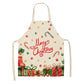 Linen Merry Christmas Apron – Festive Kitchen Accessory for Christmas 2025 & New Year Gifting