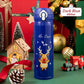 Christmas Thermos Cup – Cartoon Christmas Tree Stainless Steel Insulated Travel Mug for Kids & Coffee Lovers