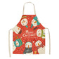 Linen Merry Christmas Apron – Festive Kitchen Accessory for Christmas 2025 & New Year Gifting