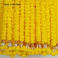 Artificial Marigold Garland – Long Strands for Pooja, Diwali, Weddings, and Festive Decorations
