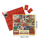 Christmas Puzzle Advent Calendar 2024 – 1008-Piece Festival-Themed Countdown Puzzle for Holiday Home Décor