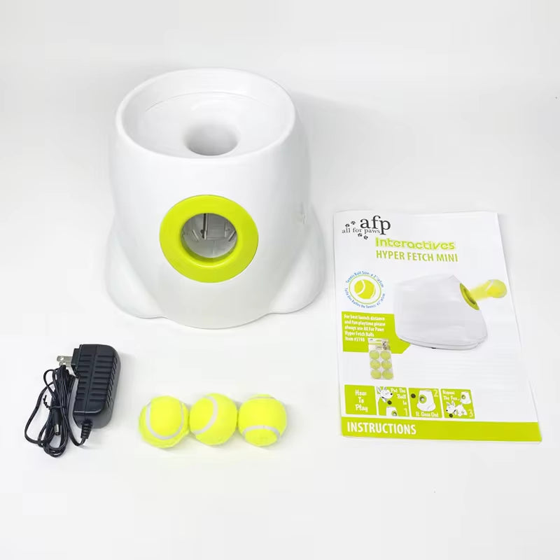 Automatic Dog Ball Launcher – Tennis Ball Throwing Toy for Active Playtime