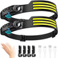 COB LED Rechargeable Headlamp – Motion Sensor Headlight with USB Charging for Camping, Fishing & Outdoor Use