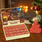 Christmas Puzzle Advent Calendar 2024 – 1008-Piece Festival-Themed Countdown Puzzle for Holiday Home Décor