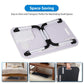 Foldable Laptop Desk for Bed – Portable Bed Table with USB Charging Port, Storage Drawer & Cup Holder