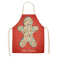 Linen Merry Christmas Apron – Festive Kitchen Accessory for Christmas 2025 & New Year Gifting
