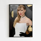 Taylor Swift The Eras Tour Canvas Wall Art – Modern Pop Singer Poster for Bedroom Decor & Gifts