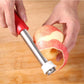 2-in-1 Stainless Steel Fruit Corer & Peeler – Apple, Pear, and Vegetable Seed Remover Kitchen Gadget