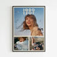 Taylor Swift The Eras Tour Canvas Wall Art – Modern Pop Singer Poster for Bedroom Decor & Gifts