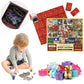 Christmas Puzzle Advent Calendar 2024 – 1008-Piece Festival-Themed Countdown Puzzle for Holiday Home Décor