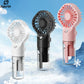 Portable Handheld Mist Fan – Rechargeable USB Mini Fan with Water Humidifier for Cooling on the Go