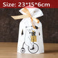 Christmas Gift Bags – Santa Claus Candy Bags for Presents & Holiday Decorations