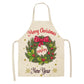 Linen Merry Christmas Apron – Festive Kitchen Accessory for Christmas 2025 & New Year Gifting