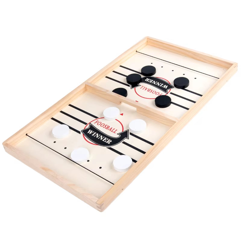 Fast Sling Puck Table Hockey Game – Family Party Board Game for Kids & Adults | Desktop Battle Game