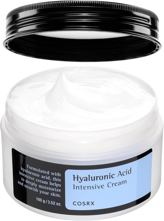 Hyaluronic Acid Intensive Cream (100g) – Anti-Wrinkle Korean Skincare | Paraben-Free & Cruelty-Free