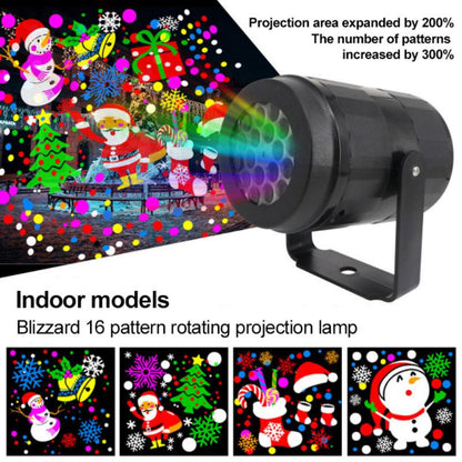 LED Christmas Snow Light Projector – Festive Decorations Lamp for Holiday Magic