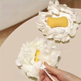 2-in-1 Loofah Bath Sponge with Soap Dispenser – Soft Exfoliating Shower Scrubber for Men & Women