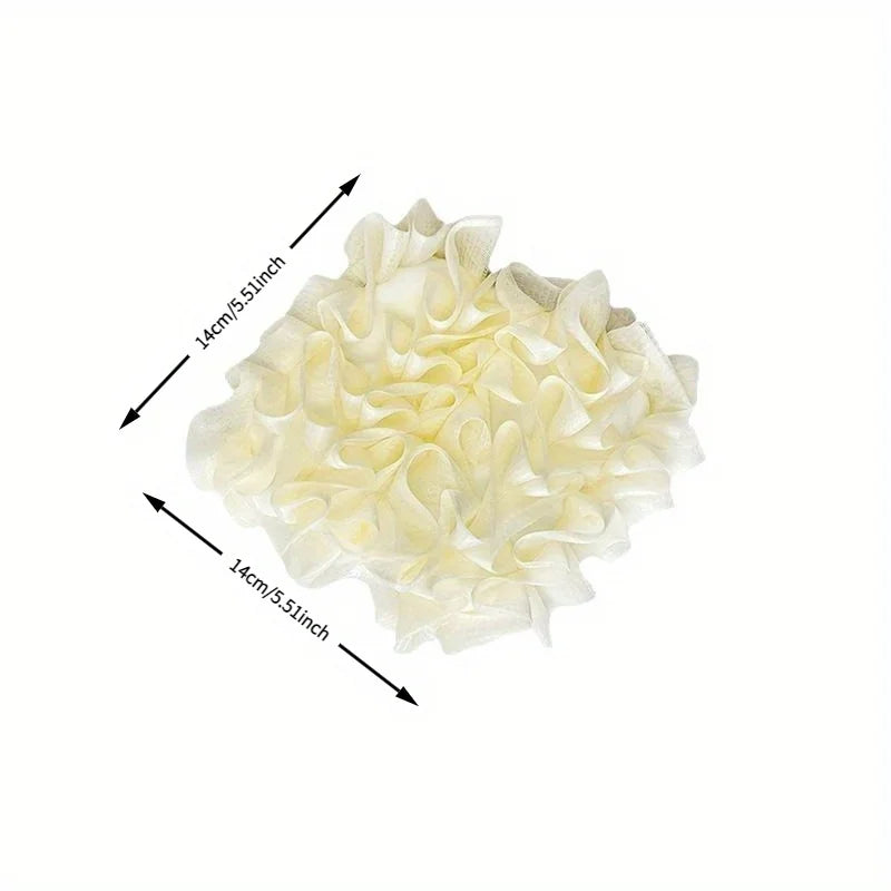 2-in-1 Loofah Bath Sponge with Soap Dispenser – Soft Exfoliating Shower Scrubber for Men & Women