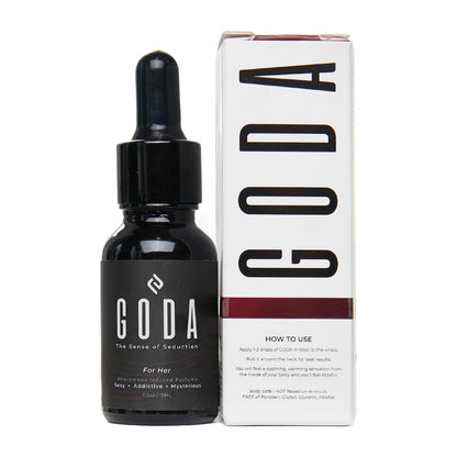 GODA for Her Pheromone Perfume – 15ML Long-Lasting Fragrance with Jasmine & Rose for Women