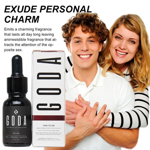 GODA for Her Pheromone Perfume – 15ML Long-Lasting Fragrance with Jasmine & Rose for Women