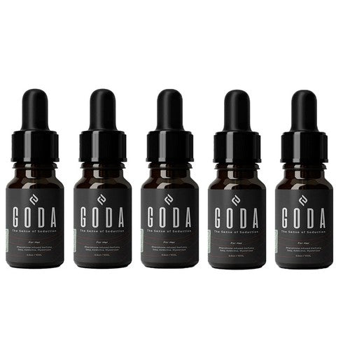 GODA for Her Pheromone Perfume – 15ML Long-Lasting Fragrance with Jasmine & Rose for Women