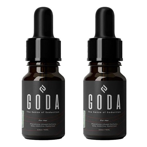 GODA for Her Pheromone Perfume – 15ML Long-Lasting Fragrance with Jasmine & Rose for Women